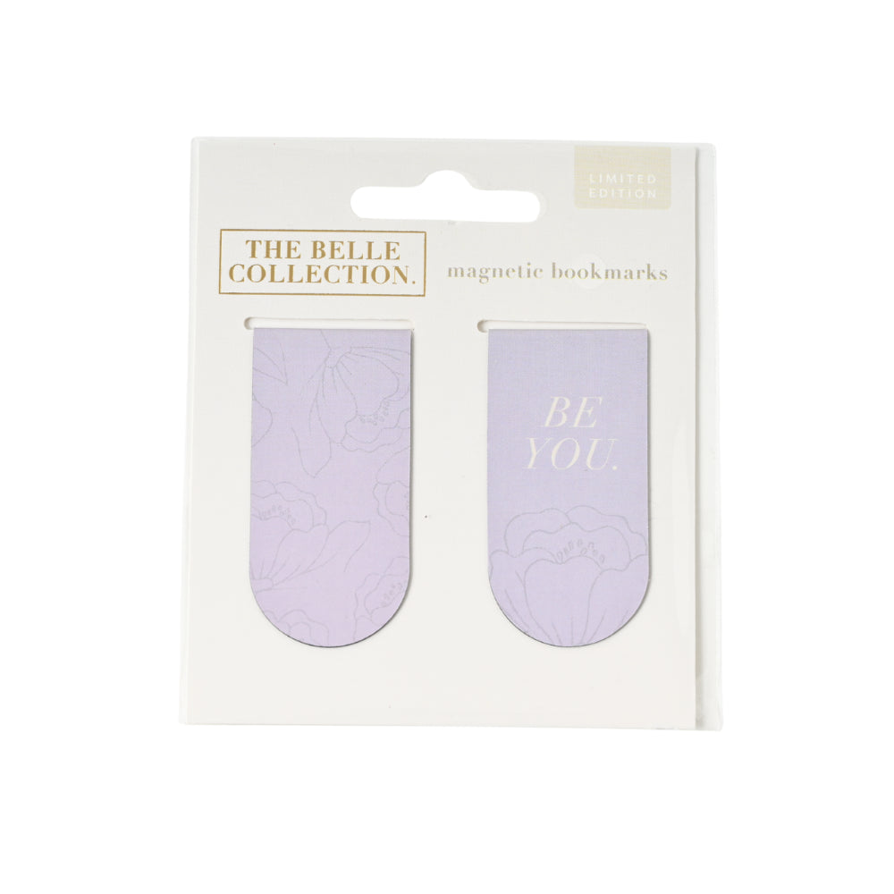 Belle Collection Magnetic Bookmark 2pk - BE YOU